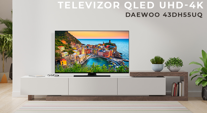 Televizor Daewoo 43DH55UQ QLED UHD-4K banner