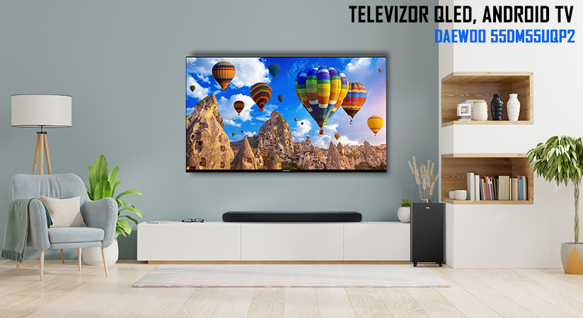 Televizor Daewoo 55DM55UQP2 QLED UHD-4K banner