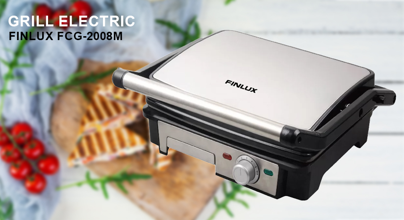 Grill electric Finlux FCG-2008M banner