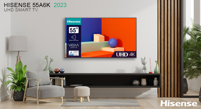 Televizor LED Smart HISENSE 55A6K banner