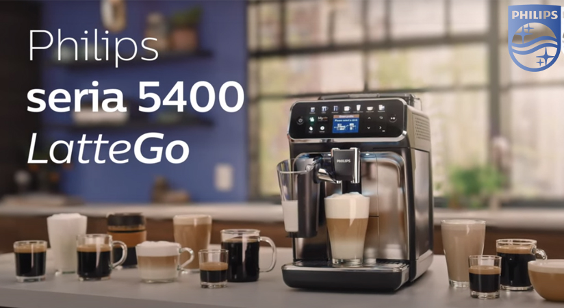 Espressor de cafea automat Philips seria 5400 EP5443/90 banner