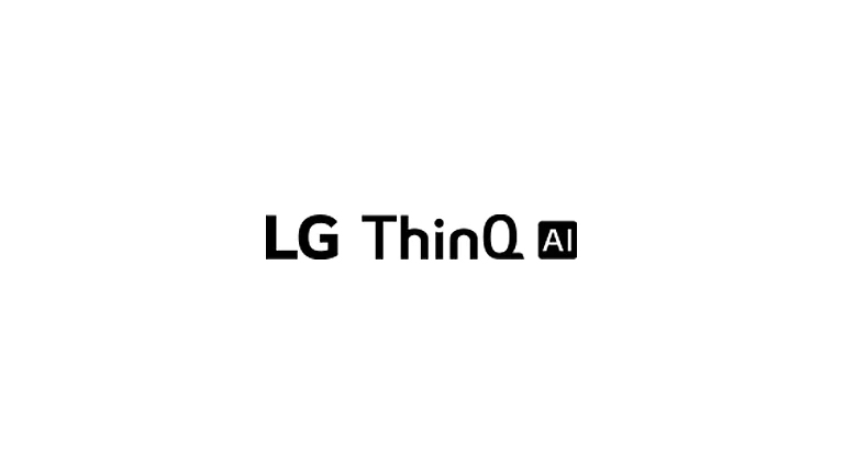 Acest card descrie comenzile vocale. Au fost incluse logourile LG ThinQ AI logo-ul.