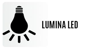 Lumina LED Frigider Finlux alb